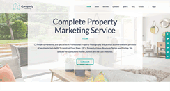 Desktop Screenshot of cjpropertymarketing.com